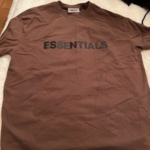 Fear of God Essentjals x SSENSE Boxy T-Shirt Appliqué Logo